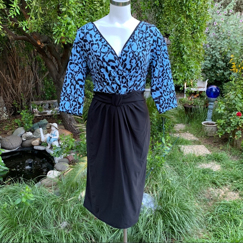 IGIGI V-Neck Flattering Dress, Size 12